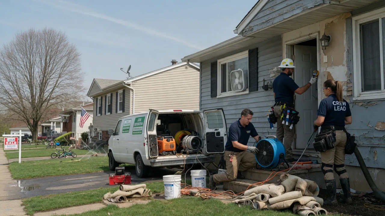 Flood Cleanup in Freeport, MI near me