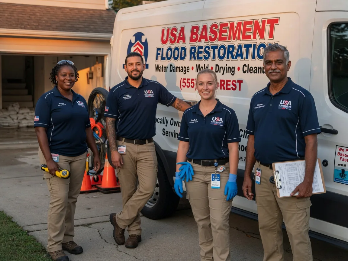 Basement Flood Cleanup company in Freeport, MI