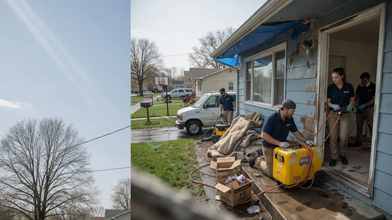 Basement Flood Cleanup in Freeport, MI near me